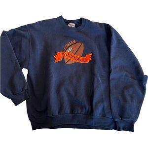 Auburn Football Jerzees Vintage 90s Embroidered Logo Crewneck Unisex L